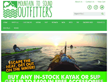 Tablet Screenshot of m2soutfitters.com